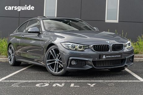 Grey 2018 BMW 420I Coupe M Sport