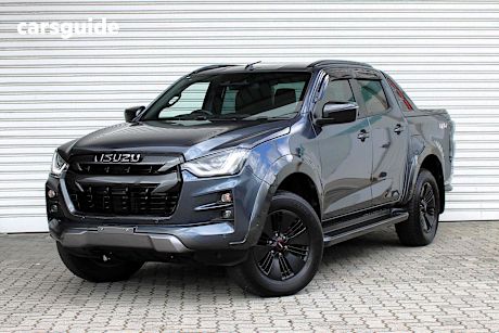 Grey 2022 Isuzu D-MAX Crew Cab Utility X-Terrain (4X4)