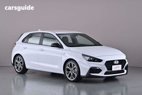 White 2022 Hyundai I30 Hatchback N Line