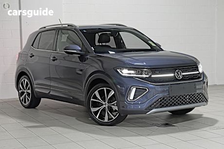 Grey 2024 Volkswagen T-Cross Wagon 85Tsi R-Line