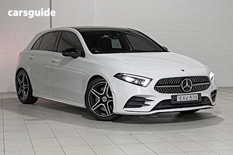 White 2019 Mercedes-Benz A250 Hatchback