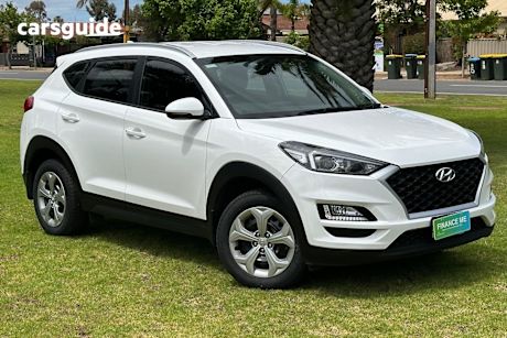 White 2018 Hyundai Tucson Wagon Go (Fwd)
