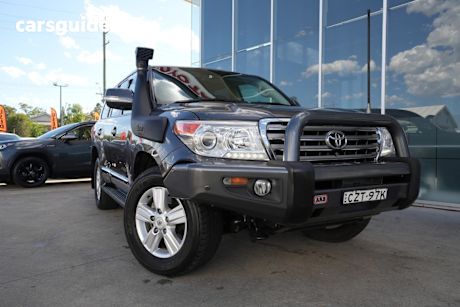 Grey 2015 Toyota Landcruiser Wagon Sahara (4X4)
