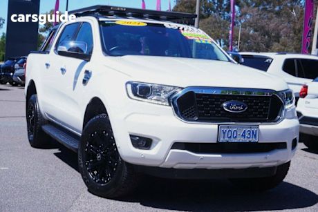 White 2021 Ford Ranger Double Cab Pick Up Xlt 3.2 (4X4)