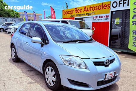 Blue 2009 Toyota Corolla Hatchback Ascent