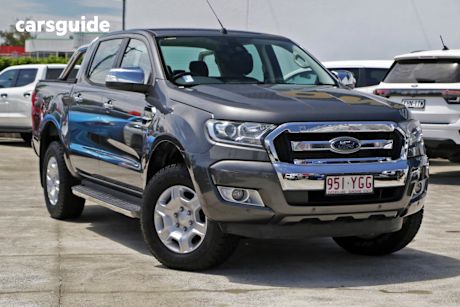 Grey 2018 Ford Ranger Double Cab Pick Up Xlt 2.0 (4X4)