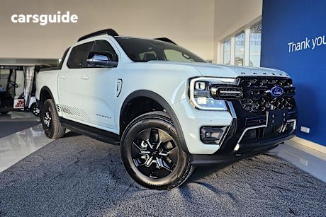 Grey 2025 Ford Ranger Double Cab Pick Up Phev Stormtrak (4X4)