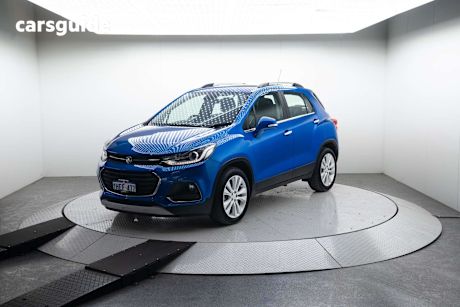 Blue 2018 Holden Trax Wagon Ltz