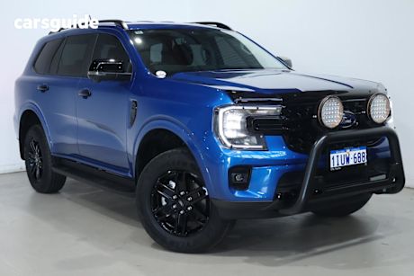 Blue 2025 Ford Everest Wagon Sport (4Wd)