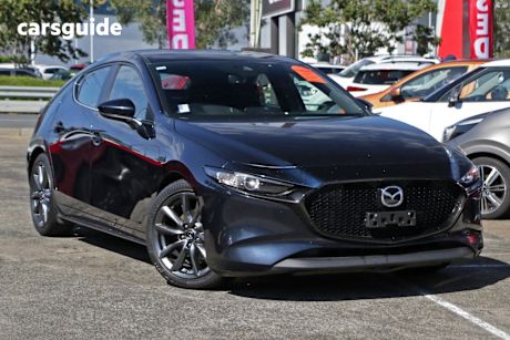 Blue 2019 Mazda 3 Hatchback G20 Evolve