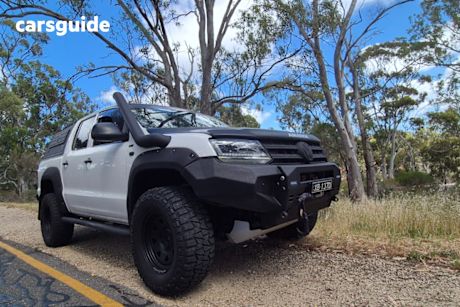 White 2020 Volkswagen Amarok Dual Cab Utility Tdi500 V6 Core 4Motion