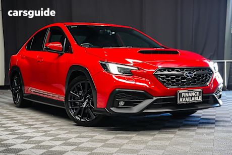 Red 2022 Subaru WRX Sedan Rs (Awd)