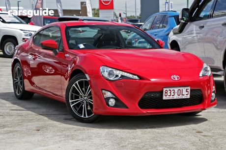 Red 2016 Toyota 86 Coupe Gts