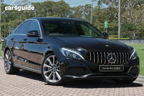 Black 2017 Mercedes-Benz C200 Sedan