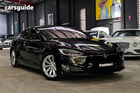 Black 2017 Tesla Model S Hatchback 75