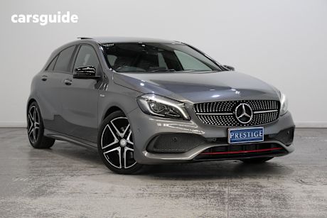 Grey 2016 Mercedes-Benz A250 Hatchback Sport