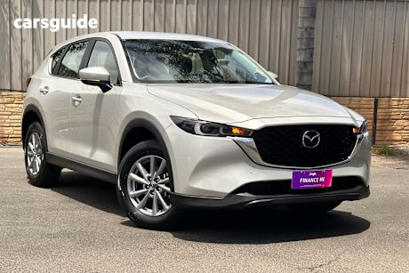 Silver 2024 Mazda CX-5 Wagon G25 Maxx Sport (Fwd)