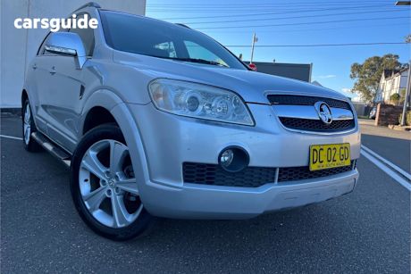 Silver 2009 Holden Captiva Wagon Lx (4X4)
