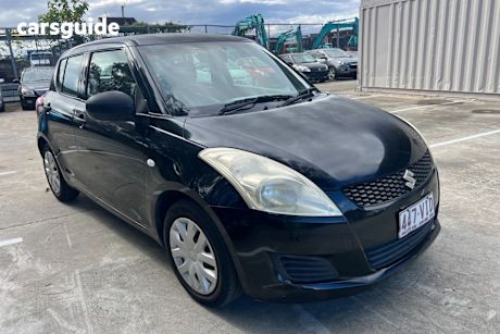 Black 2012 Suzuki Swift Hatchback Ga