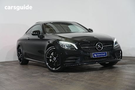 Black 2022 Mercedes-Benz C300 Coupe