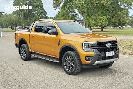 Yellow 2023 Ford Ranger Double Cab Pick Up Wildtrak 2.0 (4X4)