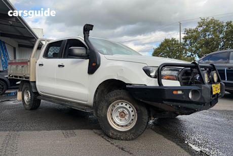White 2019 Ford Ranger Double Cab Chassis Xl 3.2 (4X4)
