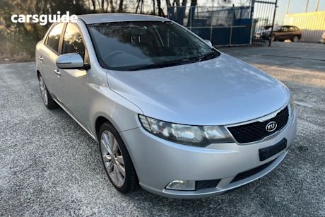 Silver 2010 Kia Cerato Sedan Sli