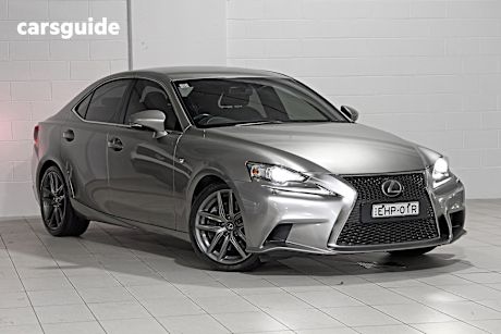 Silver 2016 Lexus IS200T Sedan F Sport