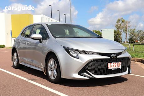 Silver 2021 Toyota Corolla Hatchback Ascent Sport + Tr Kit