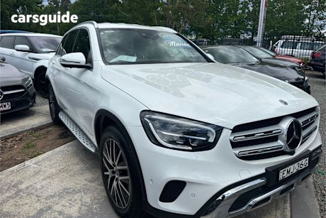 White 2019 Mercedes-Benz GLC200 Wagon