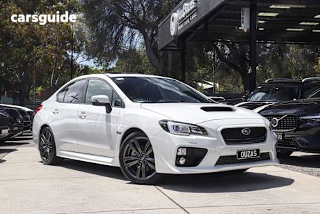 White 2015 Subaru WRX Sedan Premium (Awd)