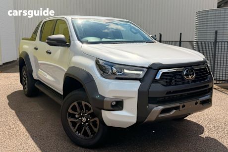 White 2024 Toyota Hilux Double Cab Pick Up Rogue 48V (4X4)