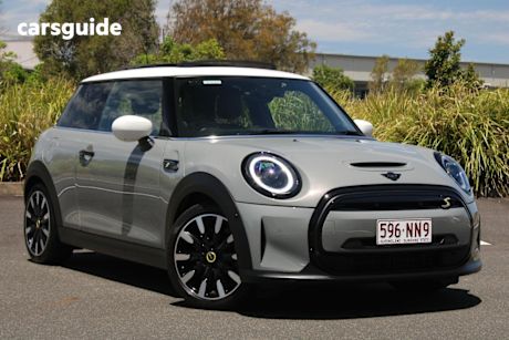 Grey 2021 Mini Cooper Hatchback Se Mini Yours 3D Hatch