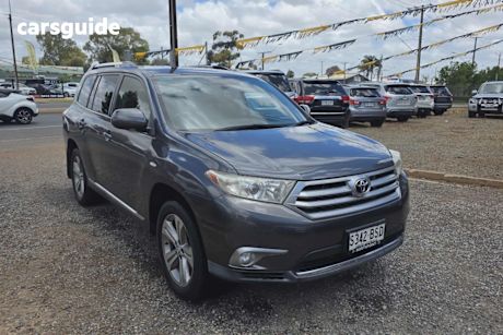 Grey 2011 Toyota Kluger Wagon Kx-S (4X4)