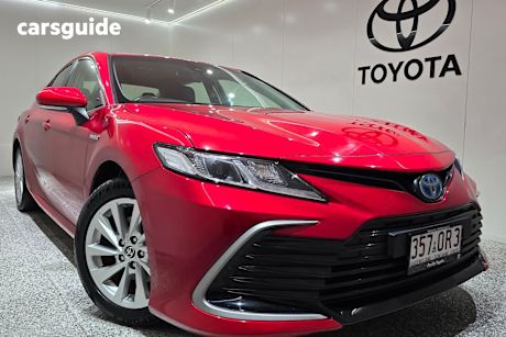 Red 2023 Toyota Camry Sedan Ascent