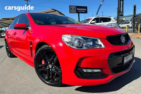 Red 2016 Holden Commodore Sedan Ss-V Redline