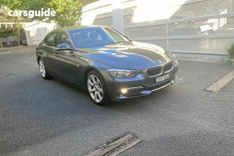Grey 2013 BMW 320D Sedan