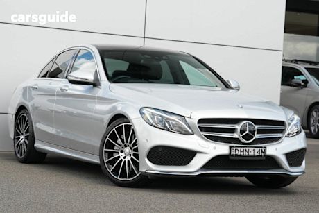 Silver 2016 Mercedes-Benz C250 Sedan