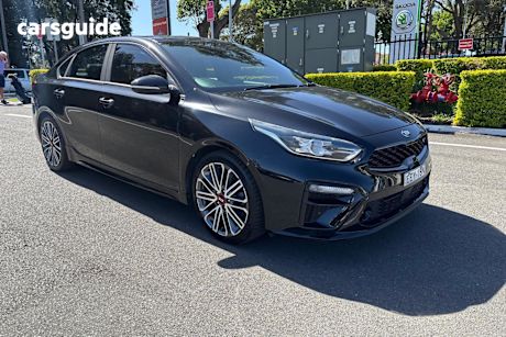 Black 2019 Kia Cerato Sedan Gt Safety Pack
