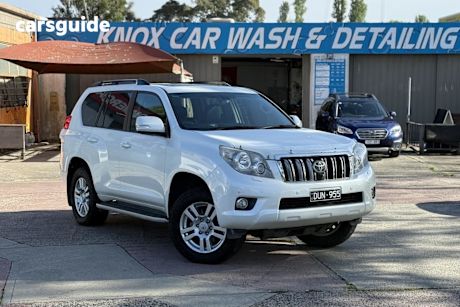 White 2012 Toyota Landcruiser Prado Wagon Kakadu (4X4)