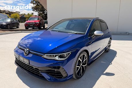 Blue 2023 Volkswagen Golf Hatchback R 4Motion