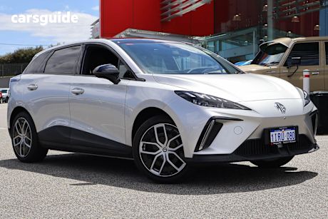 Silver 2024 MG MG4 Hatchback Essence 64 150Kw