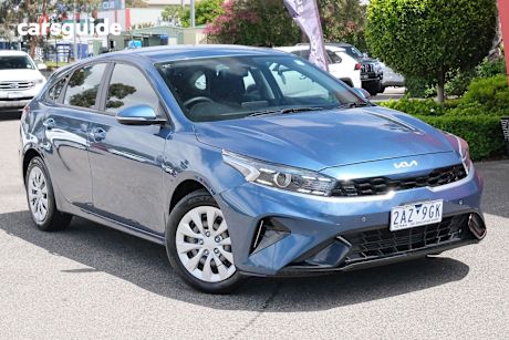Blue 2022 Kia Cerato Hatchback S
