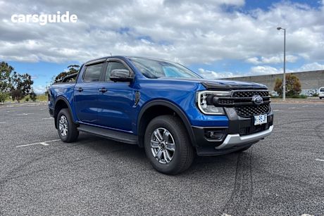 Blue 2025 Ford Ranger Double Cab Pick Up Sport 2.0 (4X4)