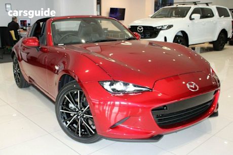 Red 2025 Mazda MX-5 Convertible G20 Rf Gt