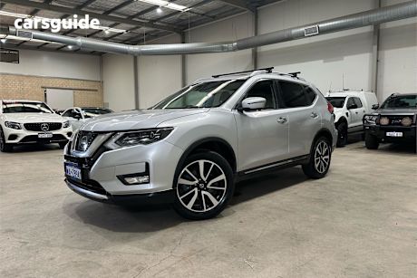 Silver 2017 Nissan X-Trail Wagon Tl (4Wd)