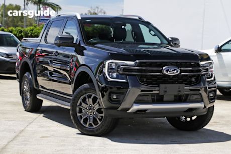 Black 2023 Ford Ranger Double Cab Pick Up Wildtrak 3.0 (4X4)