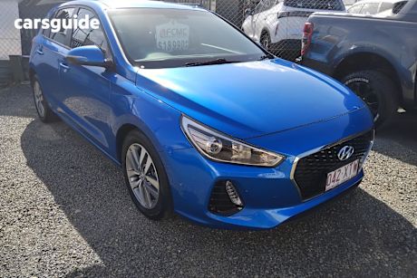 Blue 2017 Hyundai I30 Hatchback Active