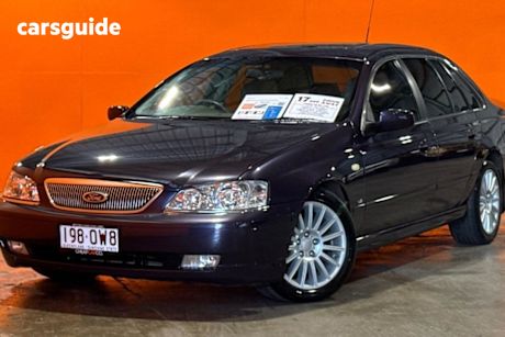 Purple 2004 Ford LTD Sedan