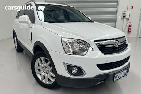 White 2012 Holden Captiva Wagon 5 (Fwd)